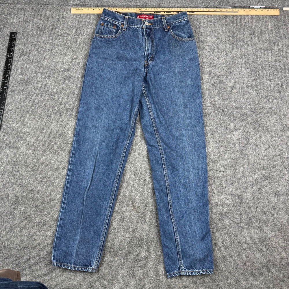 Levi's Jeans Womens Size 10 L Blue 550 Classic Relaxed Tapered High Rise Denim